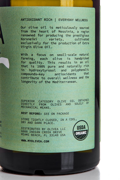 High Phenolic Extra Virgin Olive Oil — 500+ mg/kg Polyphenols