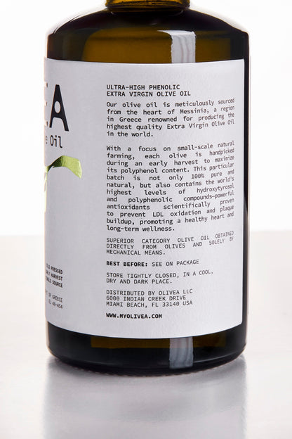 Ultra High Phenolic Extra Virgin Olive Oil — 1,000+ mg/kg Polyphenols