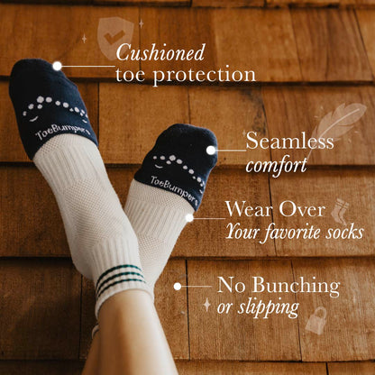 The Protector Pack - Men's Running Toe-Cushioning Sock (4-Pack)